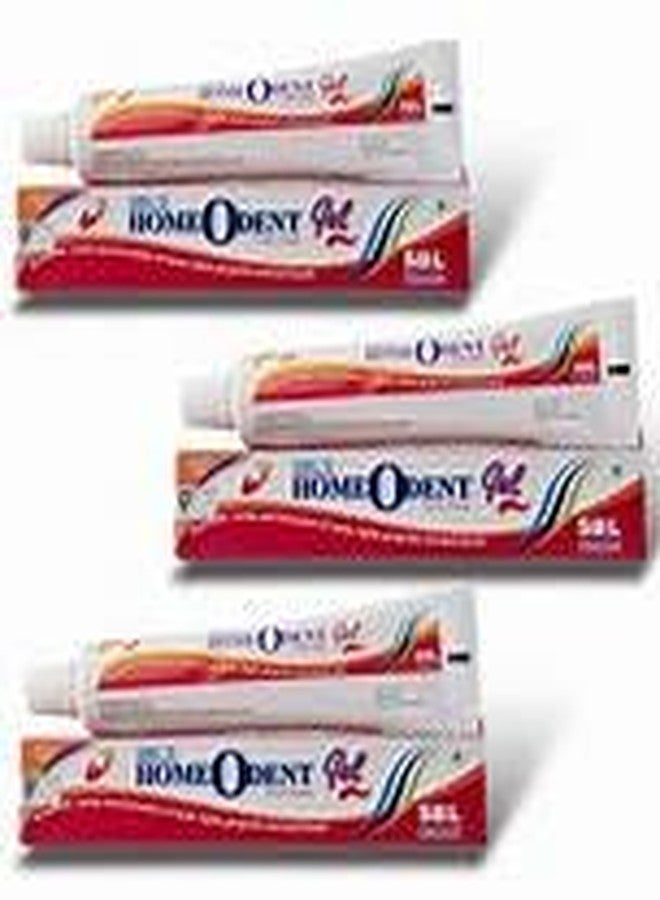 إس بي إل معجون أسنان جل أحمر من إس بي إل هومودنت، خالٍ من الفلورايد، بنكهة الشمر، عبوة من 3 قطع وزن كل منها 100 غرام، تركيبة نباتية للعناية اليومية بالأسنان - Image 2